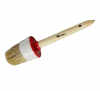 Кисть круглая 40мм MATRIX натуральная щетина, деревянная ручка от компании ПРОМАГ