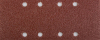 Лист шлифовальный универсальный STAYER "MASTER" на зажимах, 8 отверстий по краю, для ПШМ, Р40, 93х23
