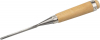 Стамеска-долото ЗУБР "ЭКСПЕРТ" с деревянной ручкой, хромованадиевая, 6мм от компании ПРОМАГ