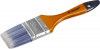 Кисть плоская  ЗУБР "АКВА-МАСТЕР", искусственная щетина, деревянная ручка, 50мм от компании ПРОМАГ