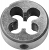 Плашка ЗУБР "ЭКСПЕРТ" круглая машинно-ручная для нарезания метрической резьбы, мелкий шаг, М10 x 1,2 от компании ПРОМАГ