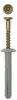 Дюбель-гвоздь ЗУБР "МАСТЕР" полипропиленовый, грибовидный бортик, 6 x 60 мм, 1200 шт