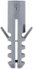 Дюбель ЗУБР распорный полипропиленовый, тип "ЕВРО", 8 х 30 мм, 100 шт