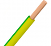 Провод ПуВ нг(А)-LS 1х1.5 желто-зеленый