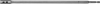 Удлинитель для сверл перьевых ЗУБР "МАСТЕР" с имбусовым ключом, шестигранный хвостовик 1/4", 300мм