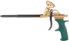 Пистолет KRAFTOOL "PRO" "GOLD-KRAFT" для монтажной пены, полностью латунный корпус от компании ПРОМАГ
