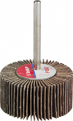 Круг шлифовальный лепестковый на шпильке мм ЗУБР 36600-180 фото