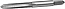 Метчик ЗУБР "МАСТЕР" ручные, одинарный для нарезания метрической резьбы, М5 x 0,8