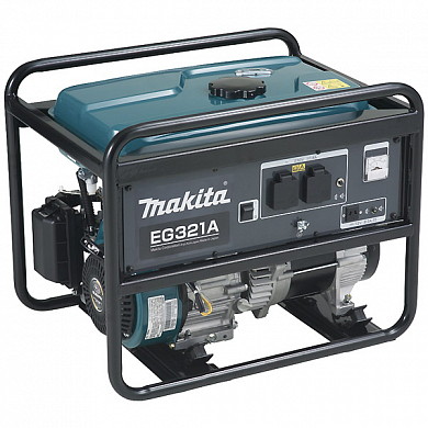 Makita электростанция, 3,2 кВт, пер\пост.т, ручной стартер, топливный бак12.8 л., 61кг.
