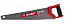 Ножовка по дереву (пила) ЗУБР МОЛНИЯ-5 450 мм, 5 TPI, прямой средний зуб, быстрый рез поперек волоко