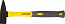 Молоток STAYER "PROFI" слесарный кованый с двухкомпонентной фиберглассовой ручкой, 0,8кг