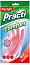 PACLAN Пара резиновых перчаток Сomfort (M) розовые