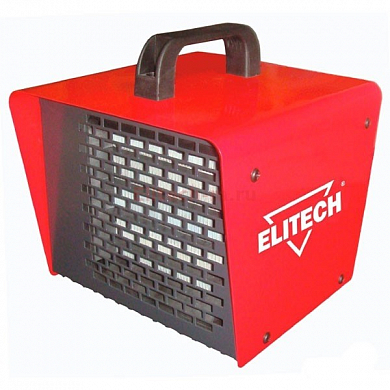 ELITECH Пушка тепловая электро с вентилятором,230В,1000-2000Вт,поток-97м3\ч,2.4кг,термостат