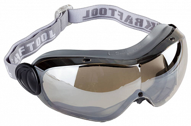 Очки KRAFTOOL "EXPERT" защитные с непрямой вентиляцией, с оправой из термопластэластомера, линза пол