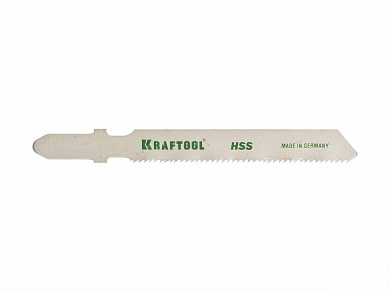 Полотна KRAFTOOL, T118A, для эл/лобзика, HSS, по металлу (1,5-2мм), EU-хвост., шаг 1,2мм, 55мм, 5шт от компании ПРОМАГ