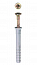 Дюбель-гвоздь ЗУБР "МАСТЕР" полипропиленовый, потайный бортик, 6 x 40 мм, 125 шт