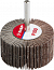 Круг шлифовальный ЗУБР "МАСТЕР" веерный лепестковый, на шпильке, тип КЛО, зерно-электрокорунд нормал