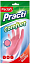 PACLAN Пара резиновых перчаток Сomfort (L) розовые