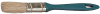 Кисть плоская ЗУБР "УНИВЕРСАЛ-МАСТЕР" "КП-11", натуральная щетина, пластмассовая ручка, 20мм от компании ПРОМАГ