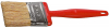 Кисть плоская ЗУБР "БСГ-50", с быстросъемной головой,  натуральная щетина, пластмассовая ручка, 63мм от компании ПРОМАГ