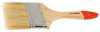 Кисть плоская ЗУБР "УНИВЕРСАЛ-СТАНДАРТ ", натуральная щетина, деревянная ручка, 100мм от компании ПРОМАГ