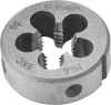 Плашка ЗУБР "МАСТЕР" круглая ручная для нарезания метрической резьбы, мелкий шаг, М14 x 1,25 от компании ПРОМАГ
