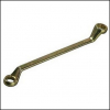 Ключ накидной 17х19мм изогнутый фасфатированный STAYER, "ТЕХНО"   от компании ПРОМАГ