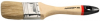 Кисть плоская STAYER  "UNIVERSAL-EURO", светлая натуральная щетина, деревянная ручка, 75мм от компании ПРОМАГ