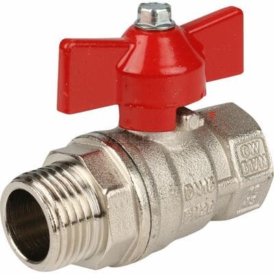 Кран ЗУБР шаровой 3/4