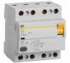 Выключатель дифференциального тока (УЗО) 4п 32А 100мА ВД1-63 АС(Электромеханическое)