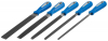 Набор ЗУБР: Напильники "ПРОФЕССИОНАЛ" с двухкомп ручкой, плоский, полукруглый, трехгранный, квадратн от компании ПРОМАГ