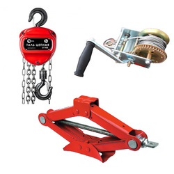 Домкраты, тали