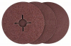 Круг шлифовальный ЗУБР "ПРОФИ" фибровый, для УШМ, P80, 125х22мм, 5 листов