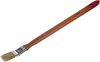 Кисть радиаторная угловая ЗУБР "УНИВЕРСАЛ-МАСТЕР", светлая натуральная щетина, деревянная ручка, 75м от компании ПРОМАГ