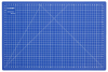 Коврик ЗУБР "ЭКСПЕРТ", непрорезаемый, 3мм, цвет синий, 450х300 мм от компании ПРОМАГ