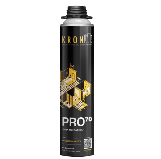 Пена Монтажная Профессиональная Всесезонная Kronbuild 70