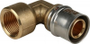 Угольник-переходник с внутренней резьбой 1/2'х20 для металлопластиковых труб прессовой (SFP-0010-001