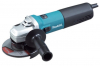 Makita  углошлифмашина 125мм,1400Вт,2800-12000об\м,2.2кг,плавн.пуск, anti-restart