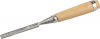 Стамеска-долото ЗУБР "ЭКСПЕРТ" с деревянной ручкой, хромованадиевая, 12мм от компании ПРОМАГ