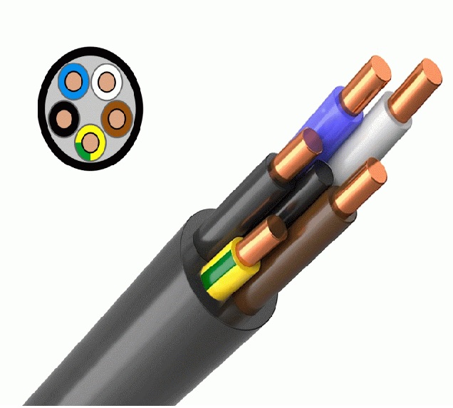 ВВГ-нг (А)-LS 5х2.5