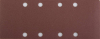 Лист шлифовальный универсальный STAYER "MASTER" на зажимах, 8 отверстий по краю, для ПШМ, Р180, 93х2