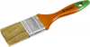 Кисть плоская  ЗУБР "ЛАЗУРЬ-МАСТЕР", смешанная щетина, деревянная ручка, 50мм от компании ПРОМАГ