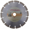 Алмазный диск 200х22,2х2,4мм URAGAN сегментный, для УШМ
