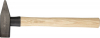 Молоток ЗУБР "ЭКСПЕРТ" кованый, с рукояткой из орешника и стальным протектором, 600г от компании ПРОМАГ