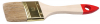 Кисть плоская ТЕВТОН "СТАНДАРТ", светлая натуральная щетина, деревянная ручка, 35мм от компании ПРОМАГ