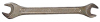 Ключ рожковый ЗУБР, серия "Т-80", оцинкованный, 10х12мм от компании ПРОМАГ
