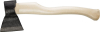 Топор кованый ИЖ с округлым лезвием и деревянной рукояткой, 0.6кг от компании ПРОМАГ