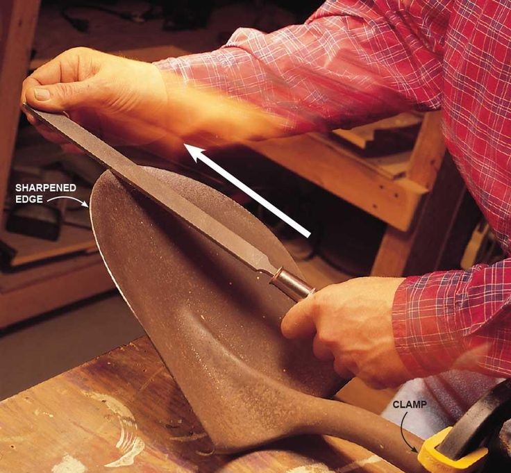 Как заточить лопату? Промаг