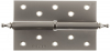Петля дверная разъемная ЗУБР "ЭКСПЕРТ", 1 подшипник, цвет мат. никель (PN), левая, с крепежом, 125х7