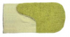 Рукавицы х/б утепленные на ватине с брезентовым  наладонником (У-04)
